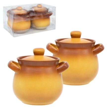 Keramiktopfset 2 St je 0,65 l