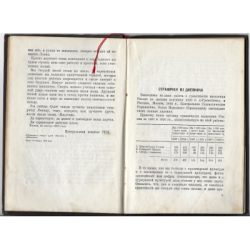 Tagebuchseiten. V. Uljanow Lenin 1934. Original