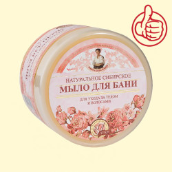 Sibirische Naturseife Blumenseife für Sauna Rezepten von Omi Agafja 500ml