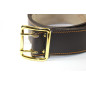Brauner Offiziersgürtel aus Leder UdSSR Original
