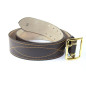 Brauner Offiziersgürtel aus Leder UdSSR Original