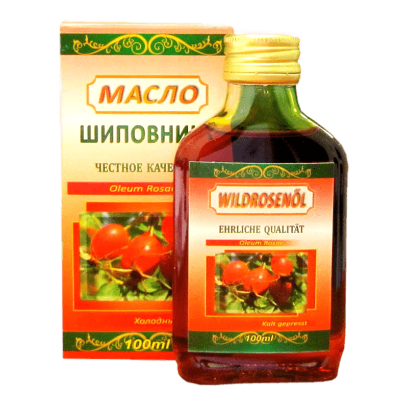 Масло шиповника холодный отжим 100 мл Масло шиповника холодный отжим 100 мл