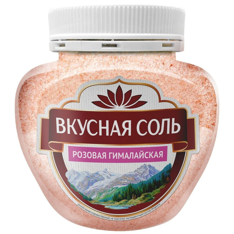 Соль гималайская пищевая розовая 400g Соль гималайская пищевая розовая 400g