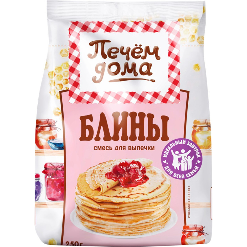 Backmischung für Pfannkuchen Blini 250g Backmischung für Pfannkuchen Blini 250g