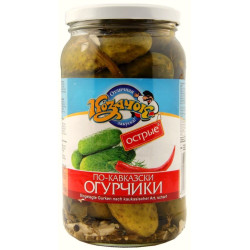Огурчики по-кавказски острые 860g