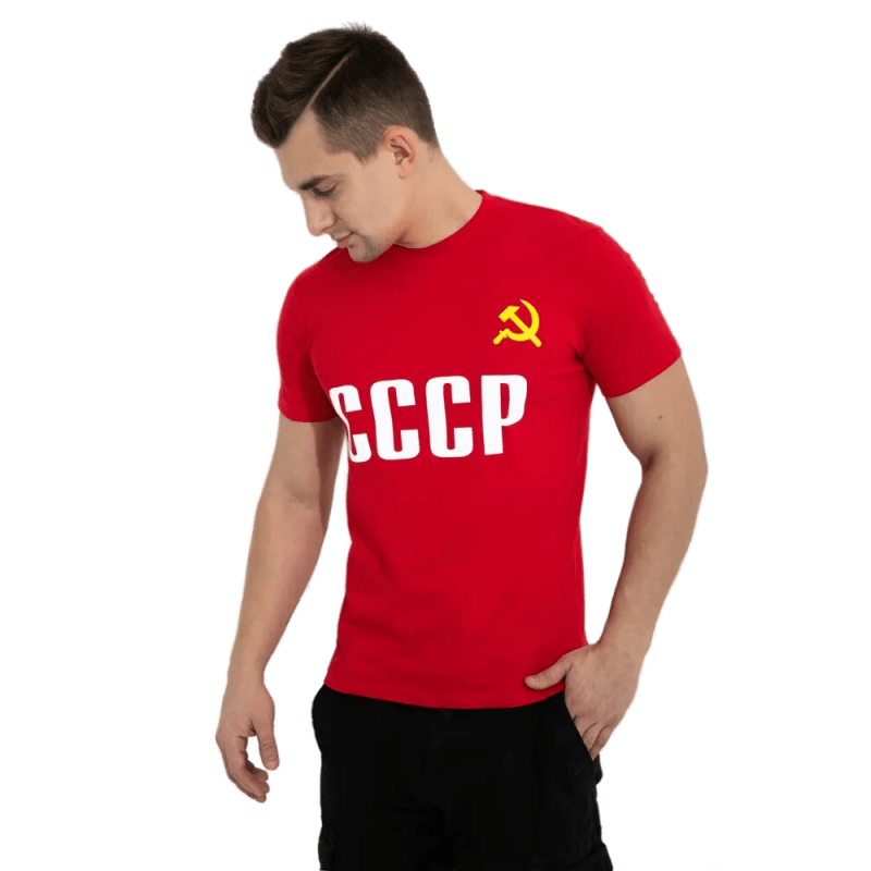 Футболка СССР красная