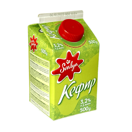 Кефир 3.2% жирность 500g