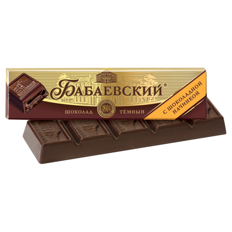 Батончик Бабаевский с шоколадной начинкой 50g