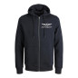 Sweatjacke mit Kapuze und Reissverschluss Sweatjacke mit Kapuze und Reissverschluss