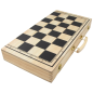 Schach-, Damen- & Backgammonspiel Nardy massives Holz Spielbrett 47 х 47см Schach-, Damen- & Backgammonspiel Nardy massives Holz Spielbrett 47 х 47см