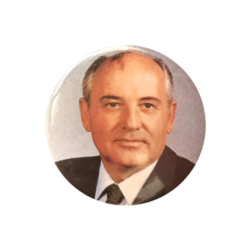 Знчок Горбачёв Оригинал СССР
