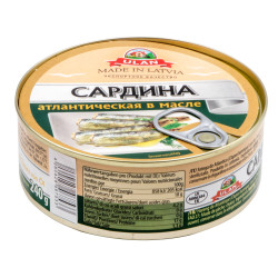 Sardinen in ÖL 240G