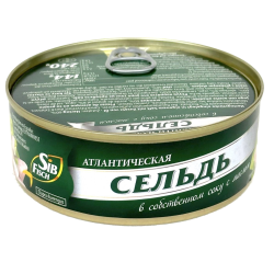 Atlantischer Hering in eigenem Saft in Öl 240g