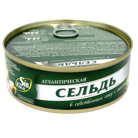Сельдь Атлантическая в масле 240g