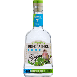 Vodka Konopljanka aus Bach 0.5L Alk 40%