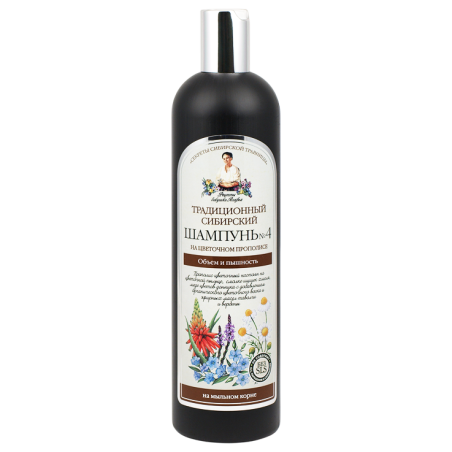 Traditionelles sibirisches Shampoo №4  mit dem Blüten-Propolis 550 ml