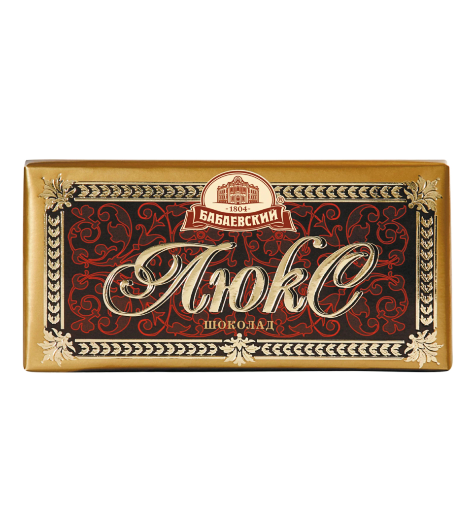Schokolade Babaevsky Lux dunkel 90g
