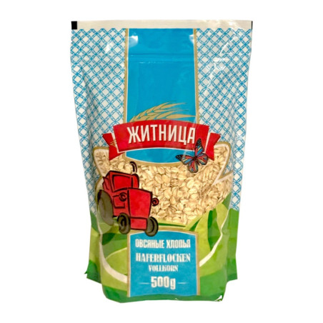 Овсяные хлопья 500g