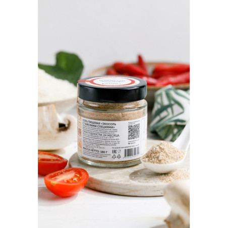 Ökosalz aus Sibirien mit thailändischen Gewürzen 180g