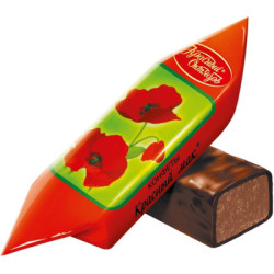 Конфеты шоколадные Красный мак 250g