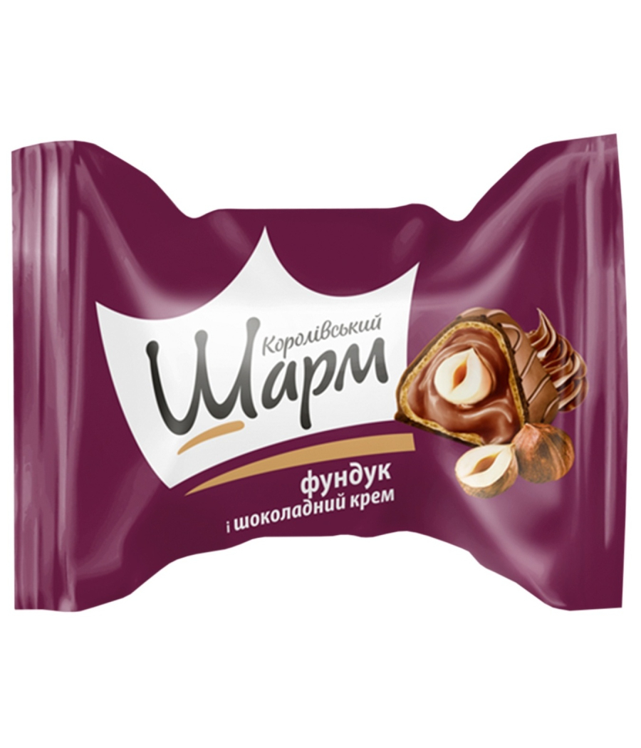 Bonbons Royal Charm aux noisettes entières et crème au chocolat 250g