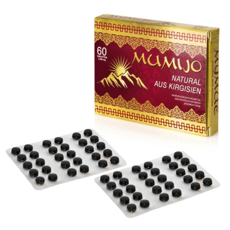 Mumiyo Natural du Kirghizistan 60 comprimés