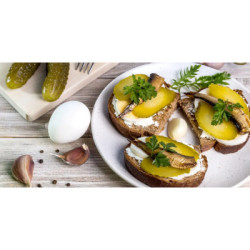 Spratti affumicati in olio 240g