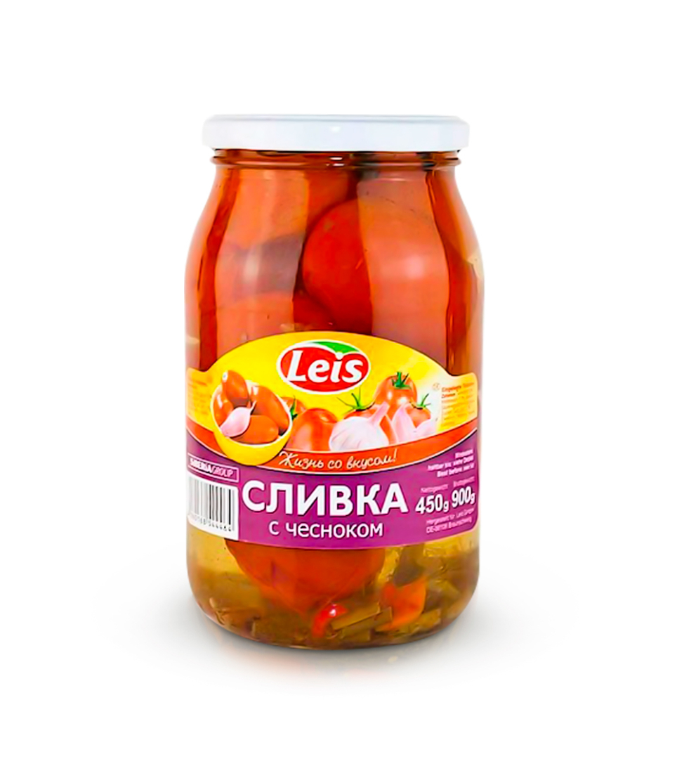 Tomatoes marinated with garlic 1L