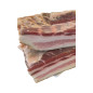 Saindoux maison avec couche de viande