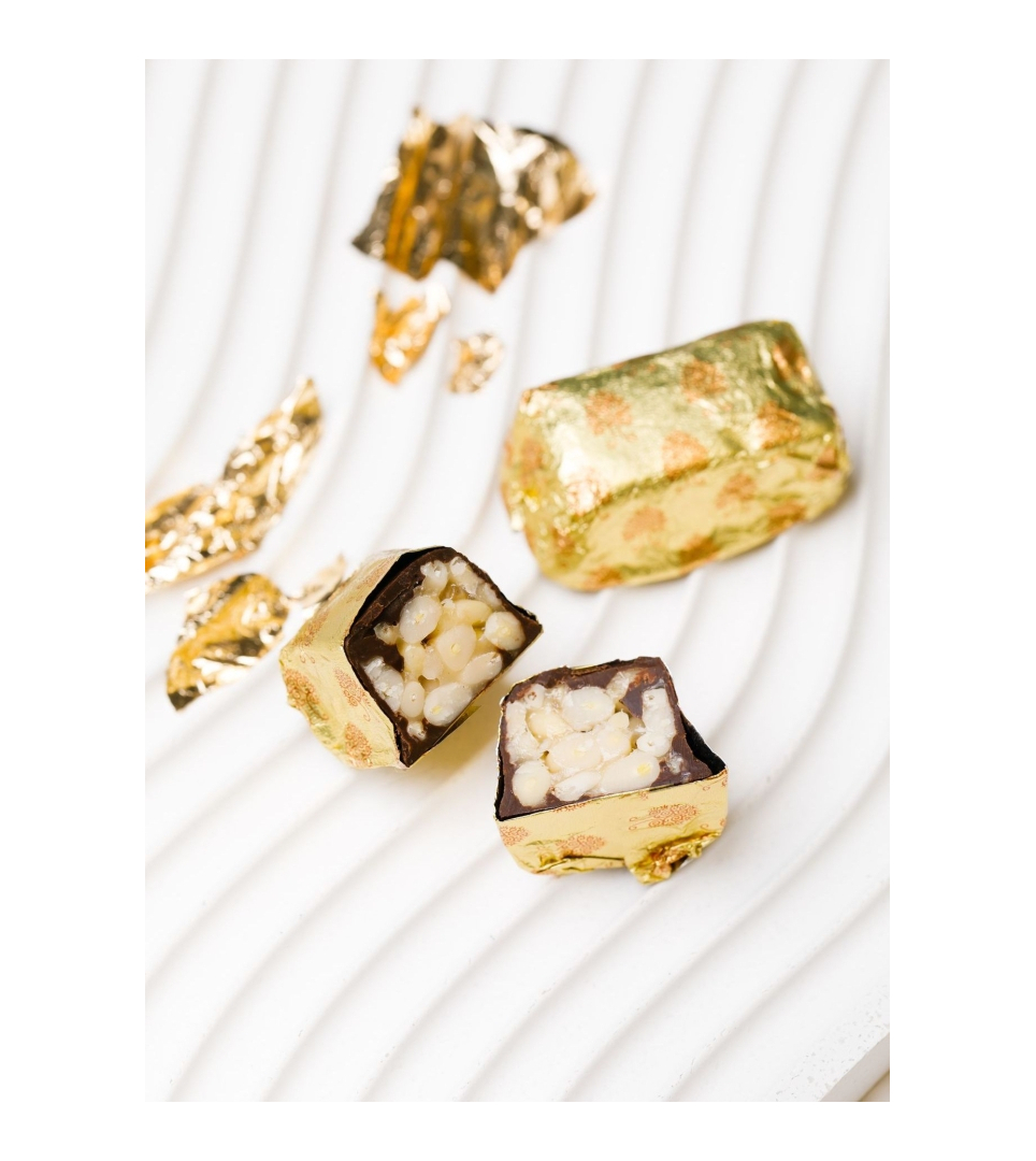 Bonbons « Kedrovoe Zoloto » grillés tendres, 100% pignons de pin 85g