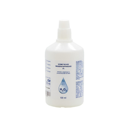 Peroxyde d'hydrogène cosmétique 3% 100 ml