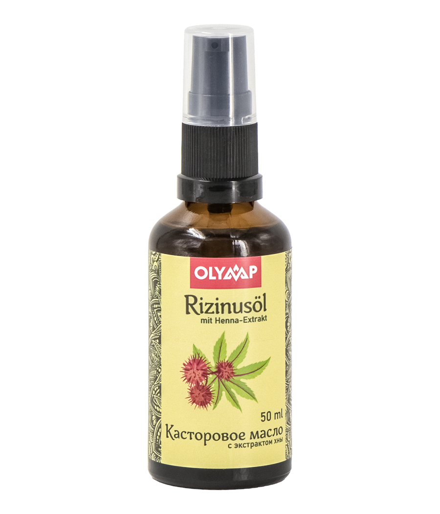 Касторовое масло с экстрактом хны 50ml