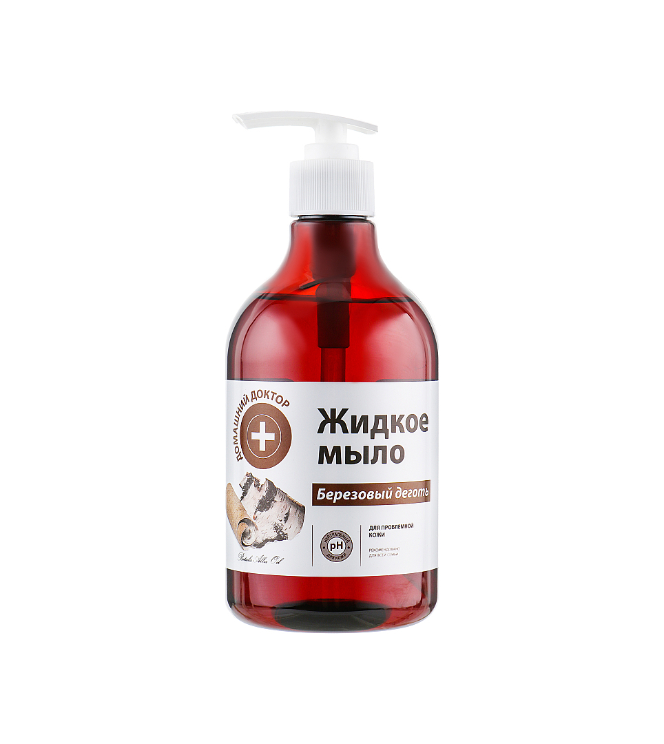 Liquid Birch Tar Soap 480ml