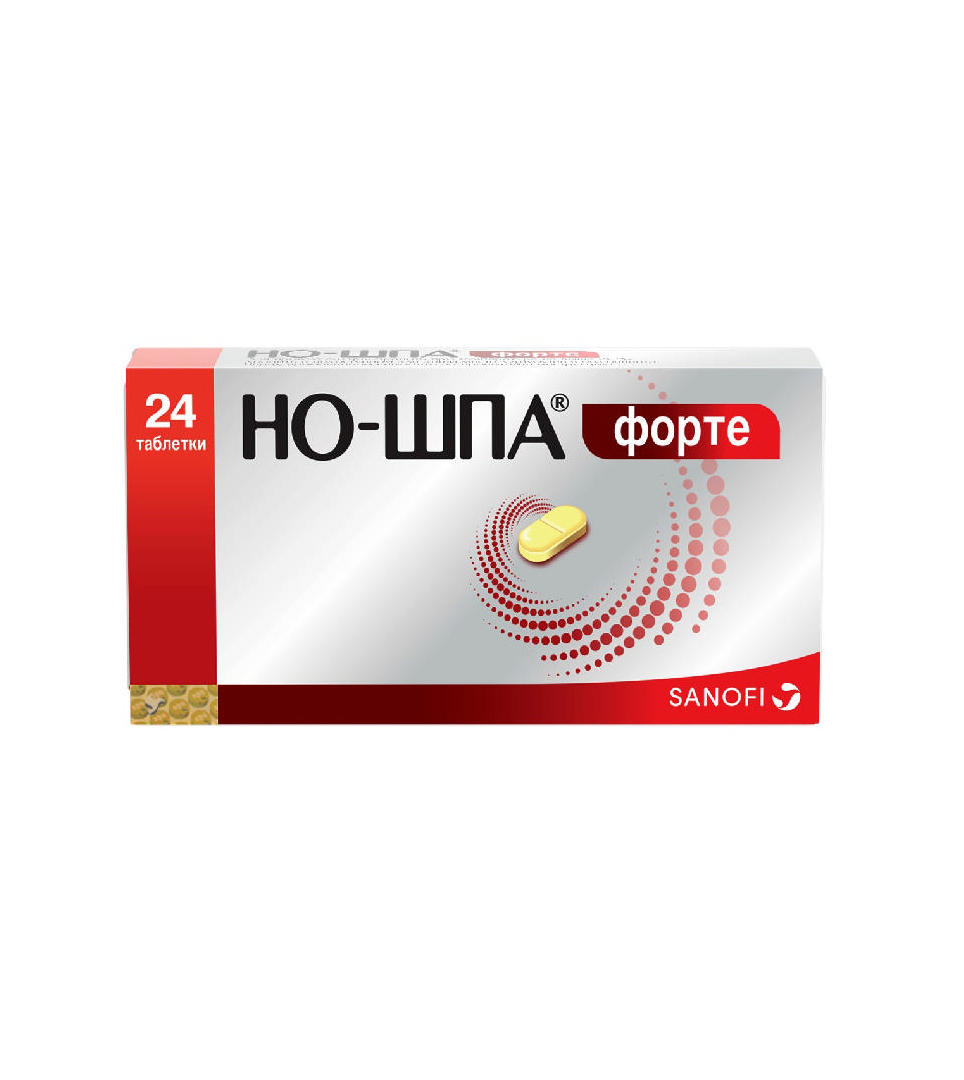 Но-шпа форте таблетки 80мг 24 таблетки