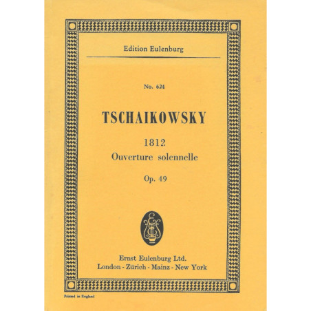 Tschaikowsky Ouvertüre 1812 Op 49