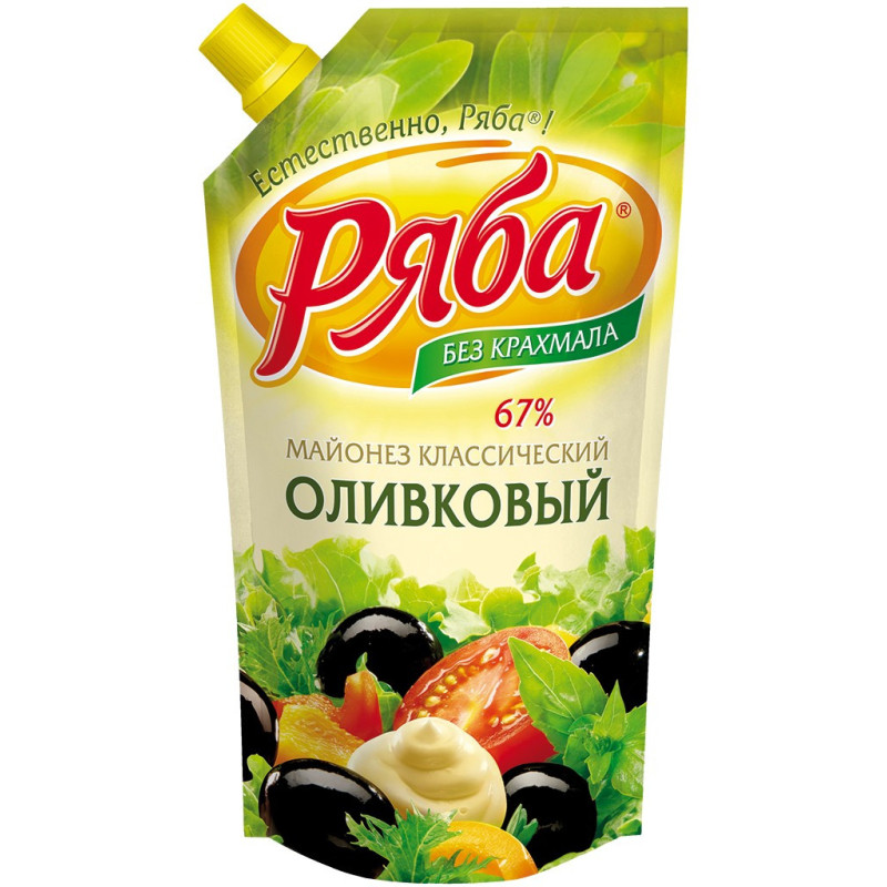 Майонез Классический Оливковый 390g Майонез Классический Оливковый 390g