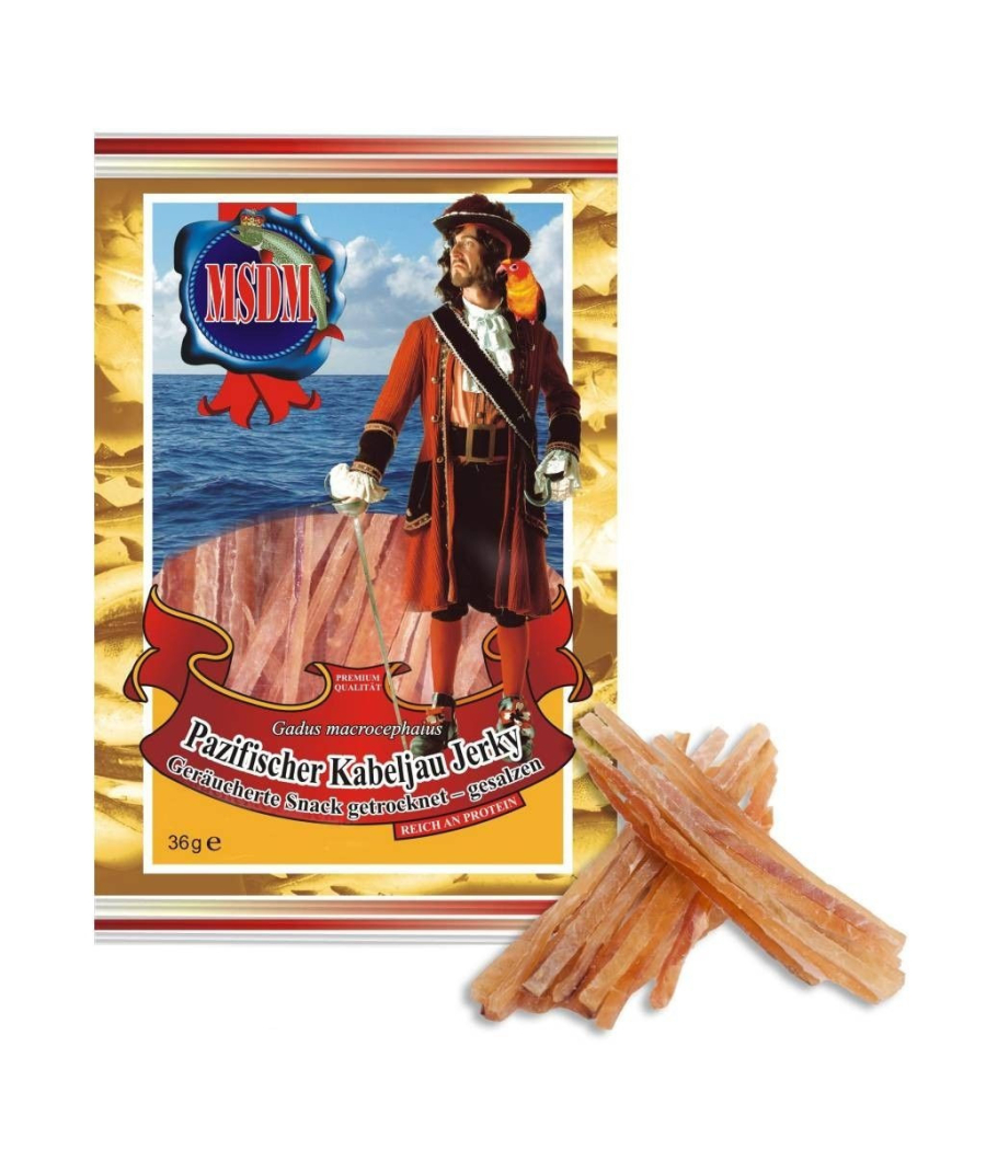 Pazifischer Kabeljau Geräuchert 36g Pazifischer Kabeljau Geräuchert 36g