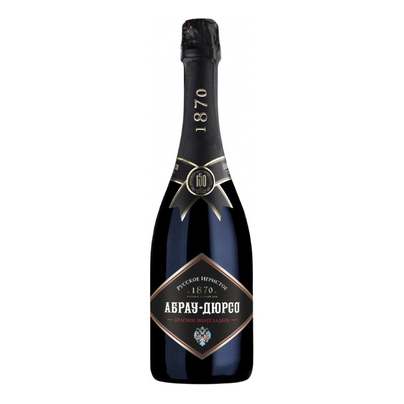 Sekt halbtrocken rot Abrau Durso 750ml Alk. 12.0% Sekt halbtrocken rot Abrau Durso 750ml Alk. 12.0%
