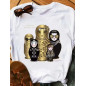 Women's T-shirt Russian Matryoshka Dolls