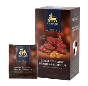 Чай черный RICHARD Royal Warming Berries & Hibiscus 25 пакетиков