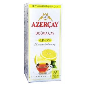 Чай чорний Azercay Лимон 25x1.8gr