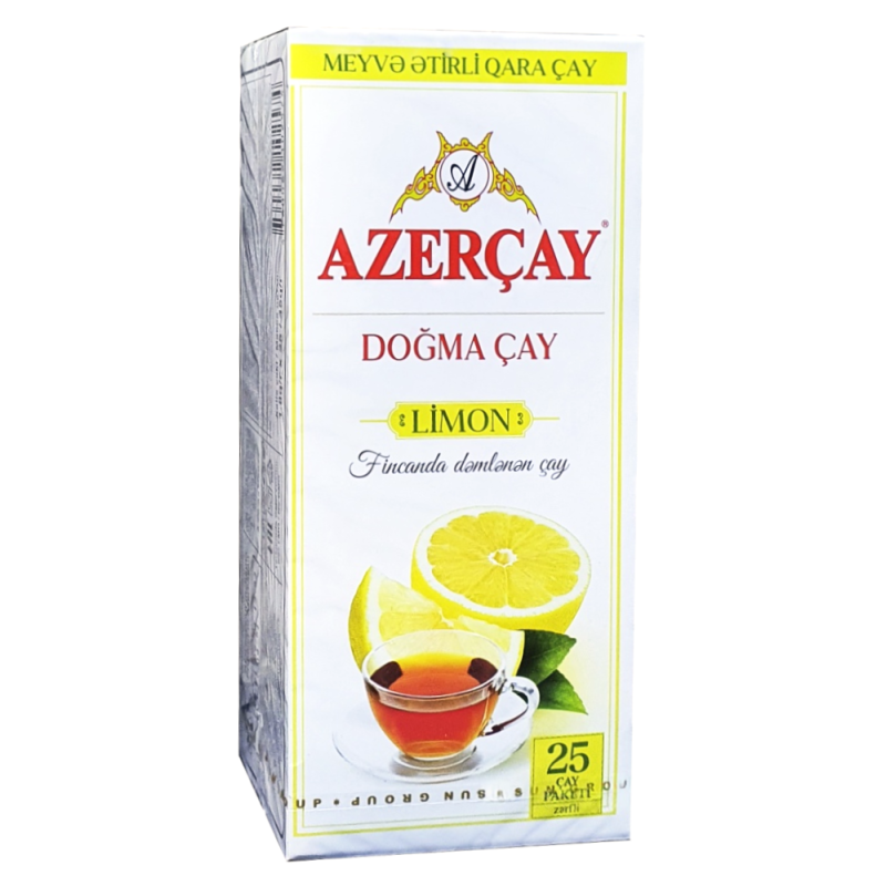 Thé noir Azercay Citron 25x1,8gr Thé noir Azercay Citron 25x1,8gr