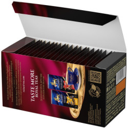 Thé noir Richard Royal Canneberge et Mûre des marais 25 x 1,5 g