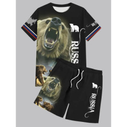 T-shirt and shorts Russia
