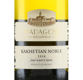 Vino Badagoni Kakhetian Noble bianco secco 0,75L Alc. 13,5%