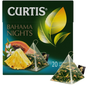 Tè verde con pezzi di ananas 20 bustine