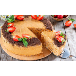 Feuilles de gaufrettes pour gâteaux 135g
