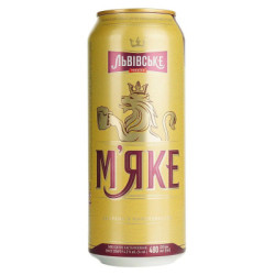 Bière douce Lviv alc. 4,2 % 0,48 L