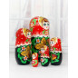 Wooden traditional matryoshka 5 places 15cm Wooden traditional matryoshka 5 places 15cm