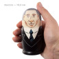 Wooden Matryoshka Putin 5 places 10.5 cm Wooden Matryoshka Putin 5 places 10.5 cm